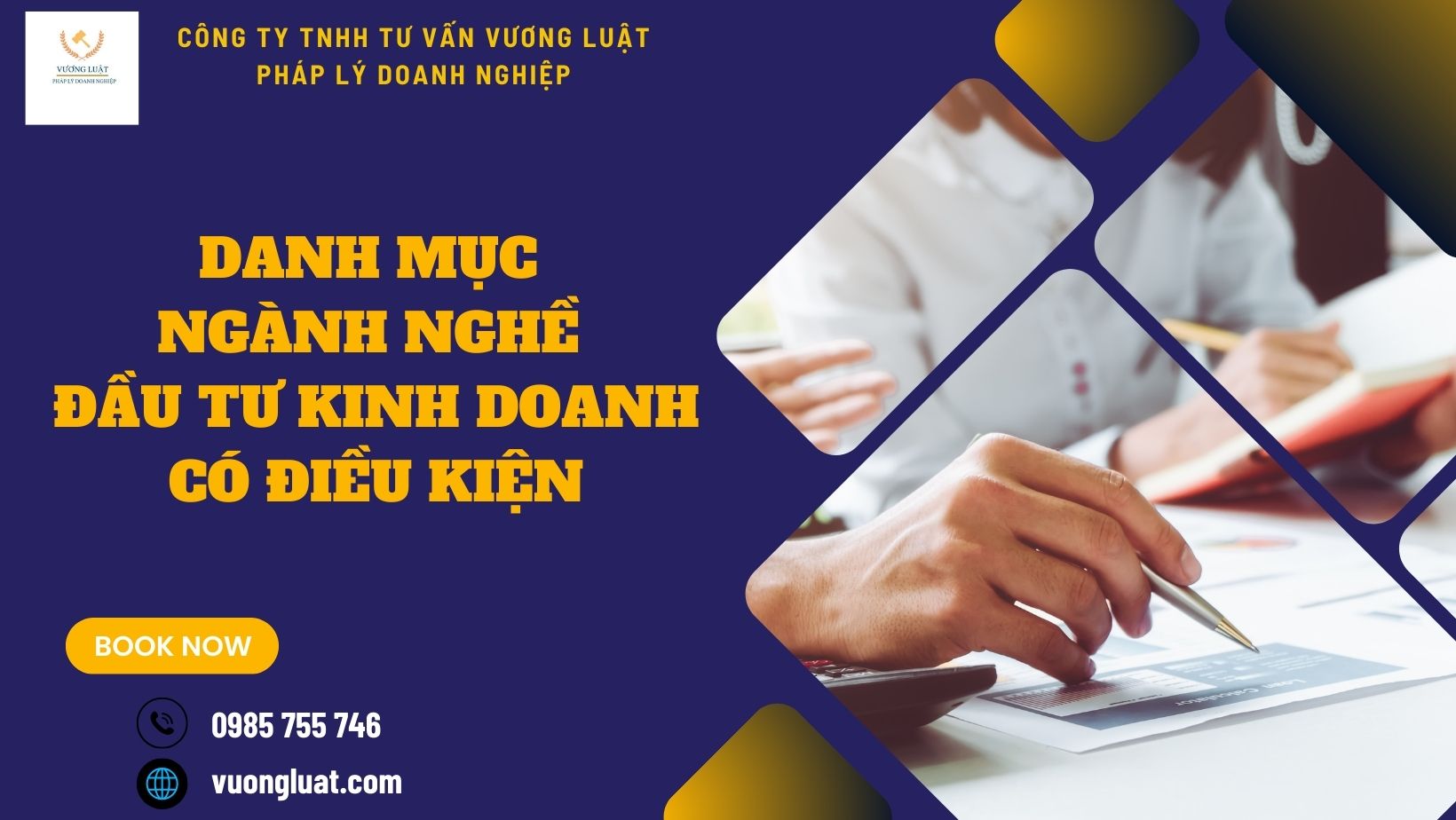 DANH MỤC NGÀNH NGHỀ ĐẦU TƯ KINH DOANH CÓ ĐIỀU KIỆN CẬP NHẬT NĂM 2024