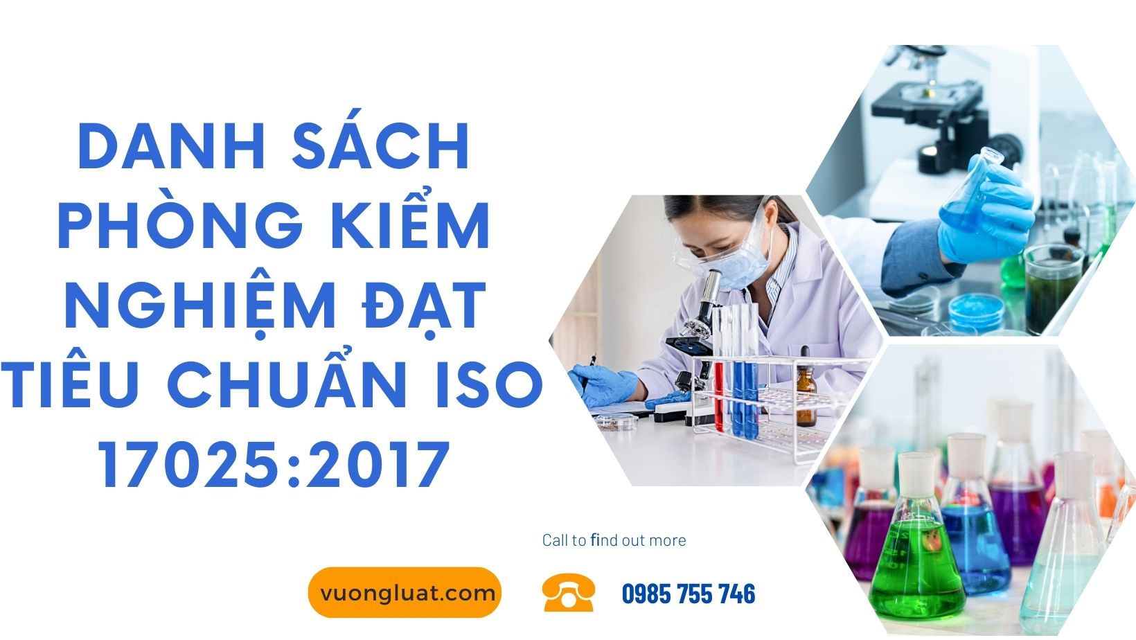 DANH SÁCH PHÒNG KIỂM NGHIỆM ĐẠT ISO 17025:2017