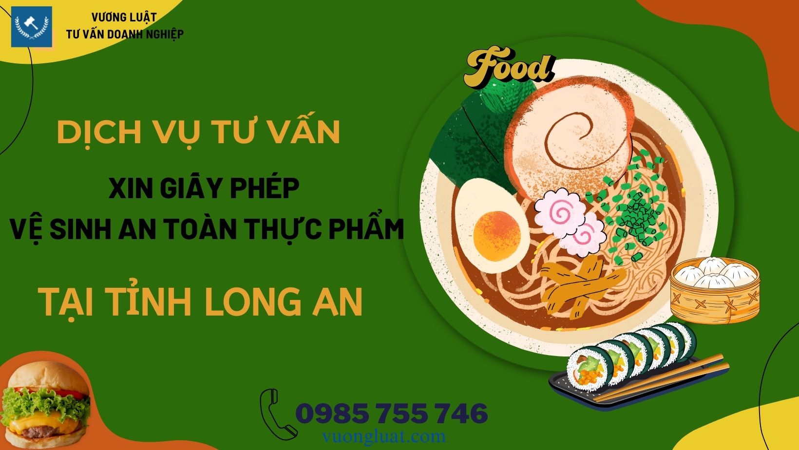 DỊCH VỤ GIẤY PHÉP AN TOÀN THỰC PHẨM TẠI LONG AN