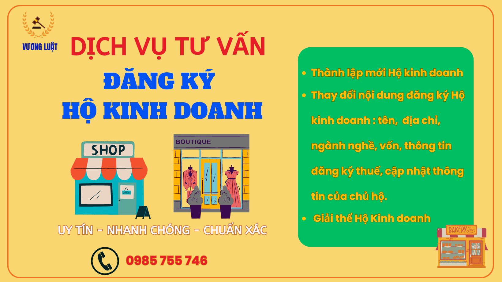 DỊCH VỤ TƯ VẤN ĐĂNG KÝ HỘ KINH DOANH