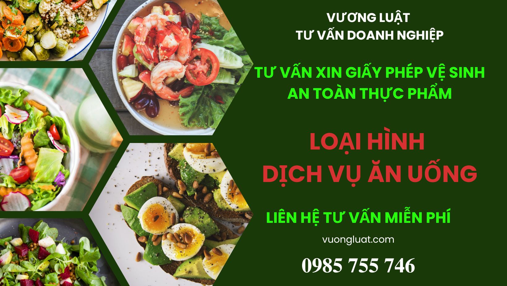 ĐIỀU KIỆN XIN GIẤY PHÉP VSATTP ĐỐI VỚI LOẠI HÌNH DỊCH VỤ ĂN UỐNG