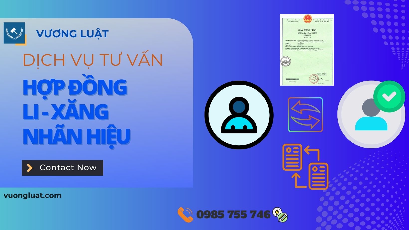 HỢP ĐỒNG LI - XĂNG NHÃN HIỆU