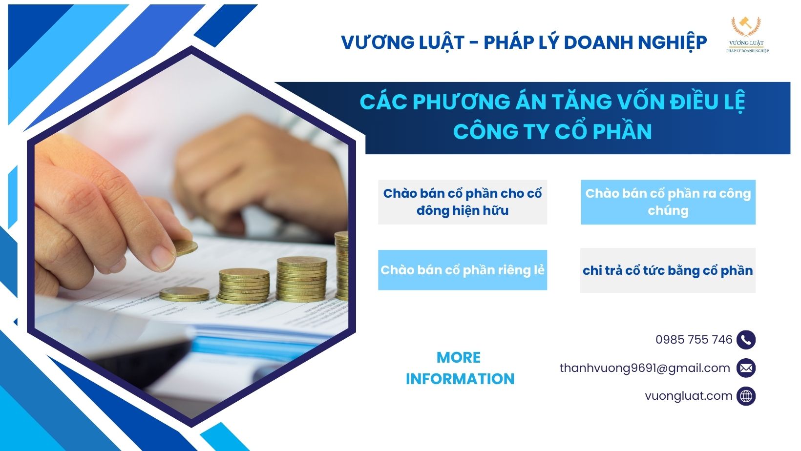 TĂNG VỐN ĐIỀU LỆ CÔNG TY CỔ PHẦN