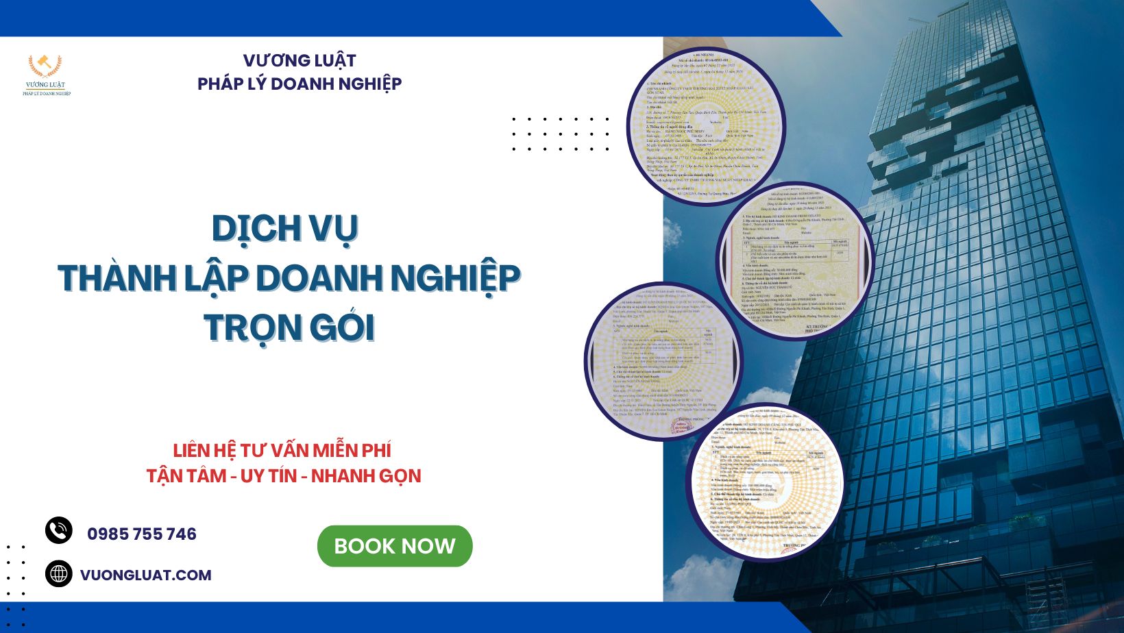 THÀNH LẬP CÔNG TY TRỌN GÓI-CHUẨN BỊ GÌ KHI THÀNH LẬP CÔNG TY